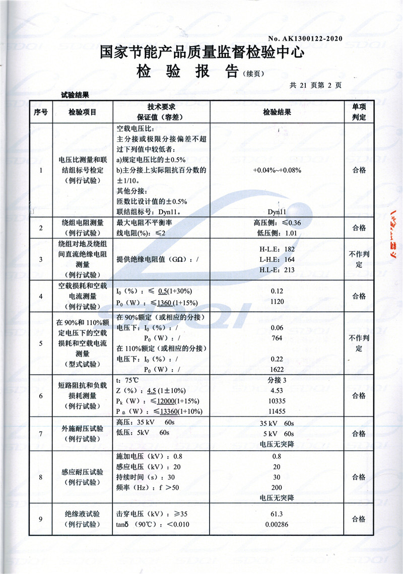 高低压试验报告-S11-1250丁青丁青丁青油浸式变压器-2.jpg